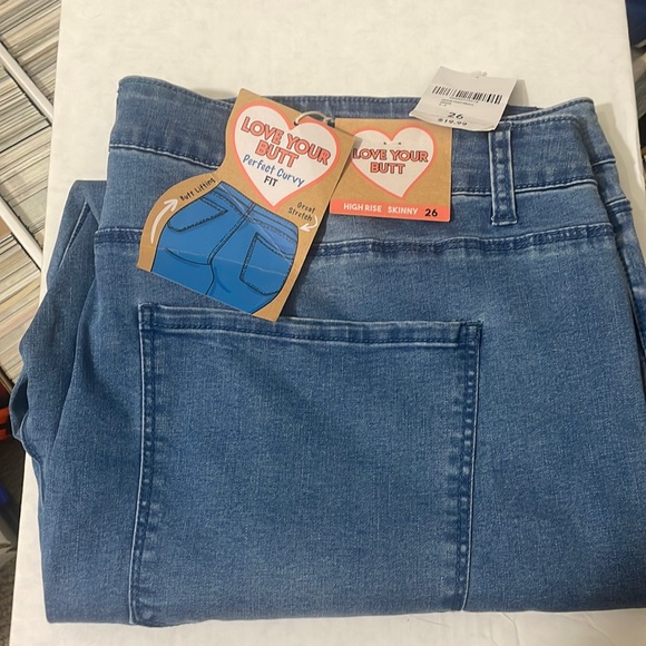 Forever 21 Denim - Forever 21+ Ladies Denim High Rise Skinny Pants sz 26 NWT